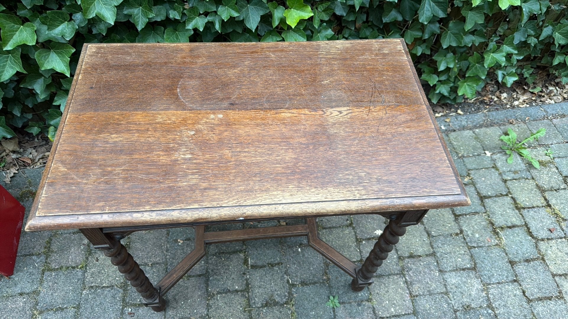 Klassieke tafel, Ophalen