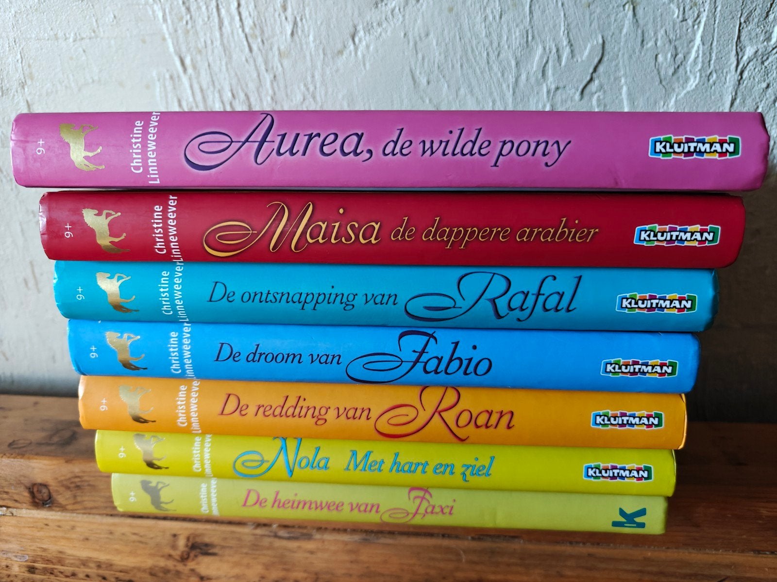 7 Delen van de: Gouden paarden serie., Boeken, Ophalen of Verzenden, Zo goed als nieuw