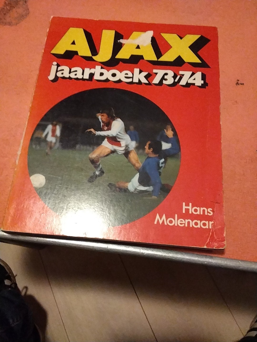 hans molenaar ajax jaarboek 73 /74 bieden, Ophalen of Verzenden, Gebruikt, Ajax, Boek of Tijdschrift