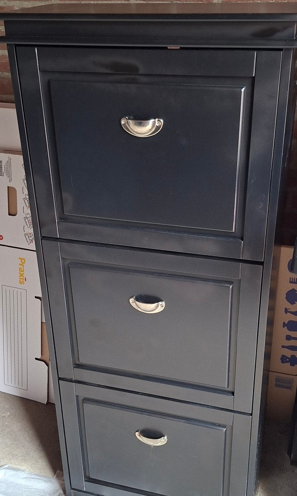 GRATIS, Jysk schoenenkast - Zwart, Ophalen, Gebruikt, Modern