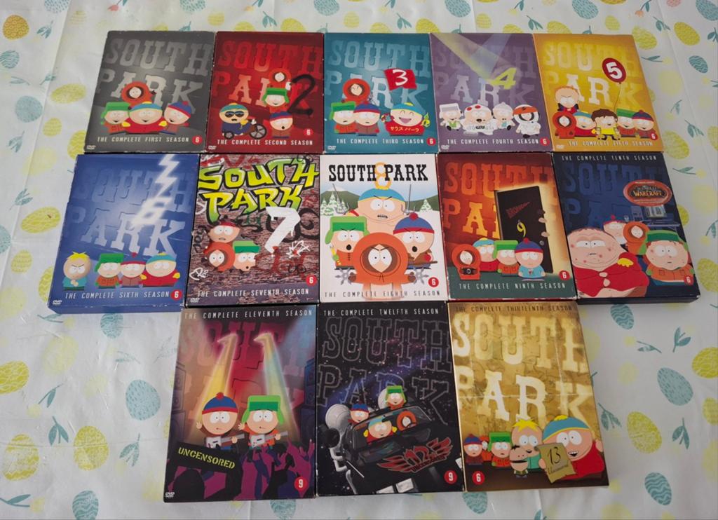 South Park seizoenen 1 tot 13 nederlandse ondertiteling, Cd's en Dvd's, Vanaf 16 jaar, Ophalen of Verzenden, Zo goed als nieuw