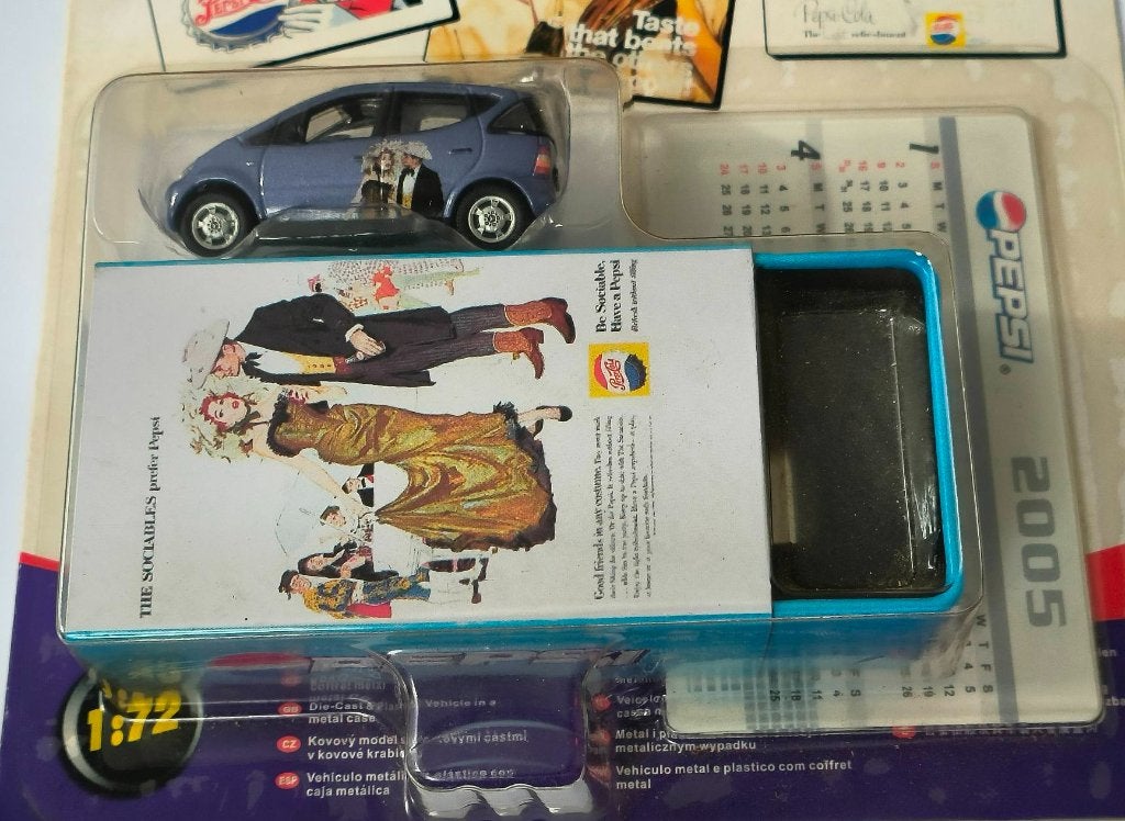Pepsi Limited Tin Box Edition Mercedes.(2005), Hobby en Vrije tijd, Modelauto's | Overige schalen, Ophalen of Verzenden, Nieuw