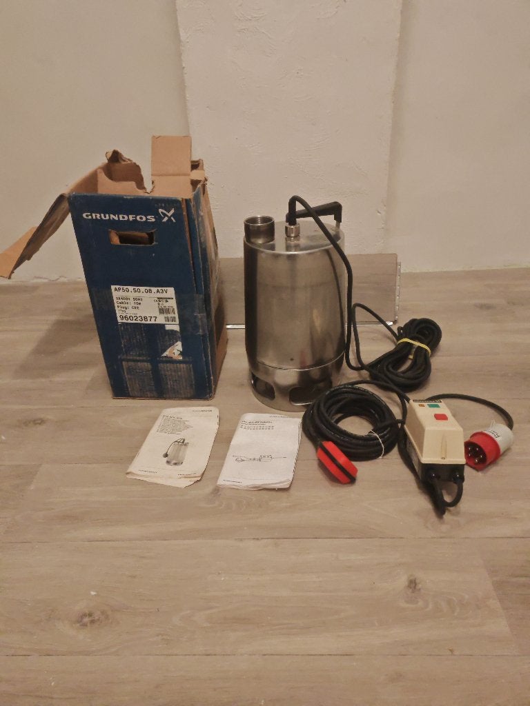 Grundfos AP 50.50.08.A3V klokpomp, Tuin en Terras, Waterpompen, Ophalen of Verzenden, Nieuw, Elektrisch, Dompelpomp