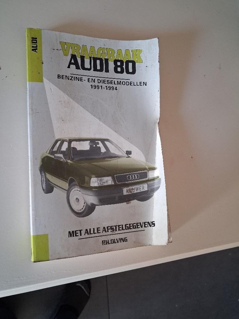 Vraagbaak Audi 80 1991/1994 benzine en diesel., Ophalen of Verzenden