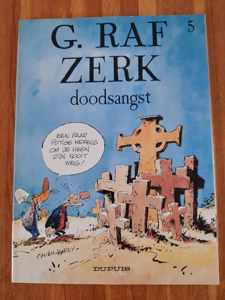 Stripboek: G. Raf Zerk, deel 5, nieuwstaat, Eén stripboek, Ophalen of Verzenden, Zo goed als nieuw