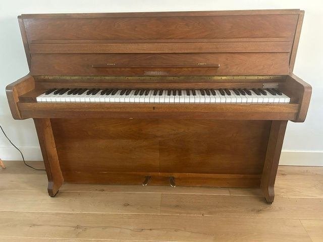 Piano merk Rippen, Ophalen, Gebruikt, Bruin, Piano