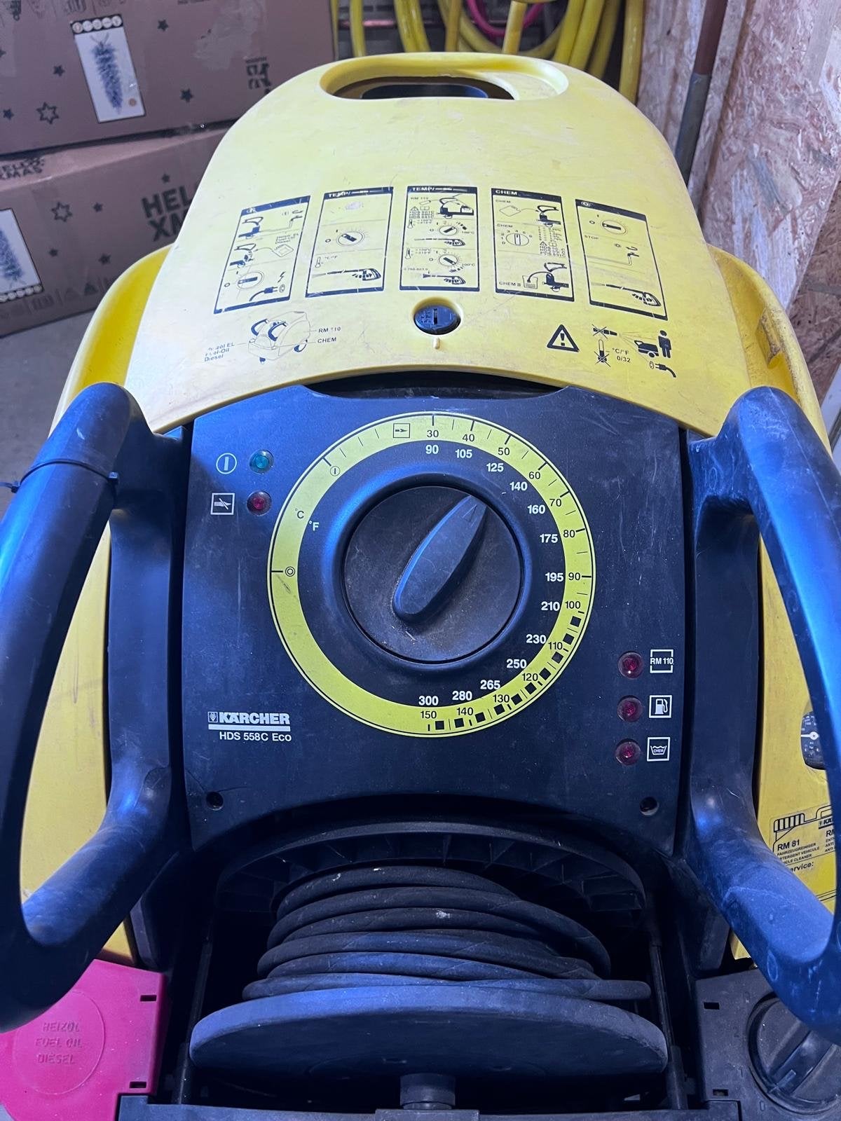 Kärcher HDS 558 C Eco Hogedrukreiniger, Ophalen