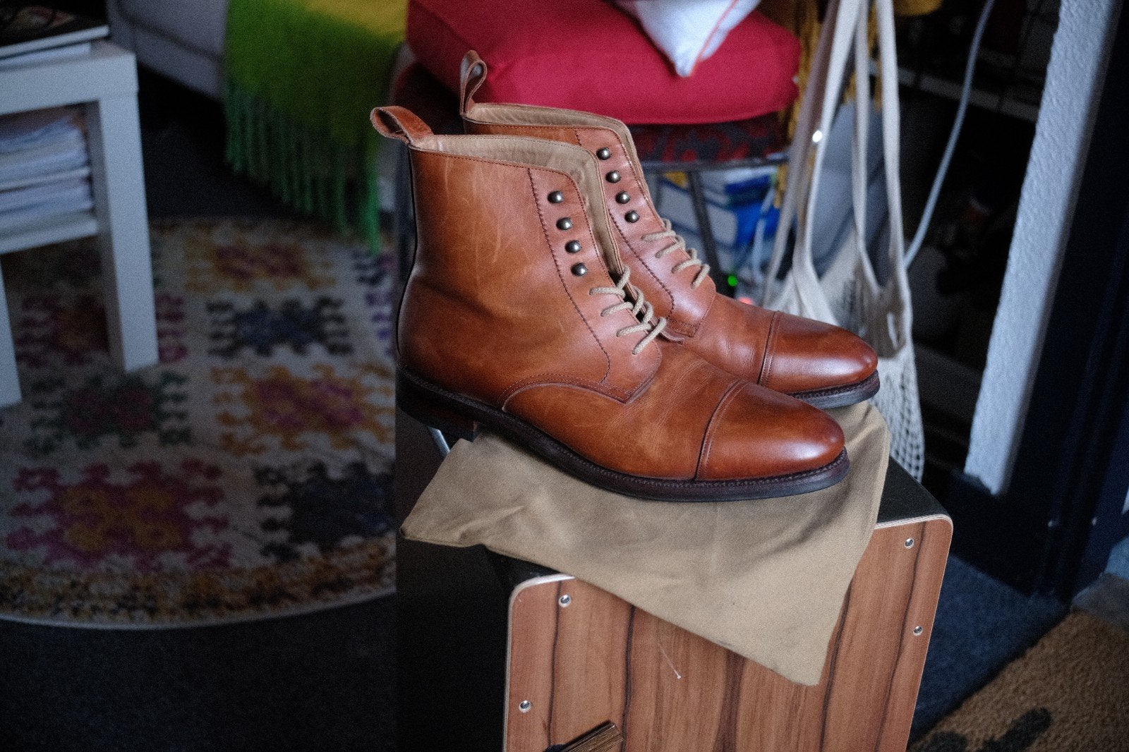 Luxe Meermin herenlaarzen bruin - Maat 43, Bruin, Boots, Ophalen of Verzenden, Gedragen