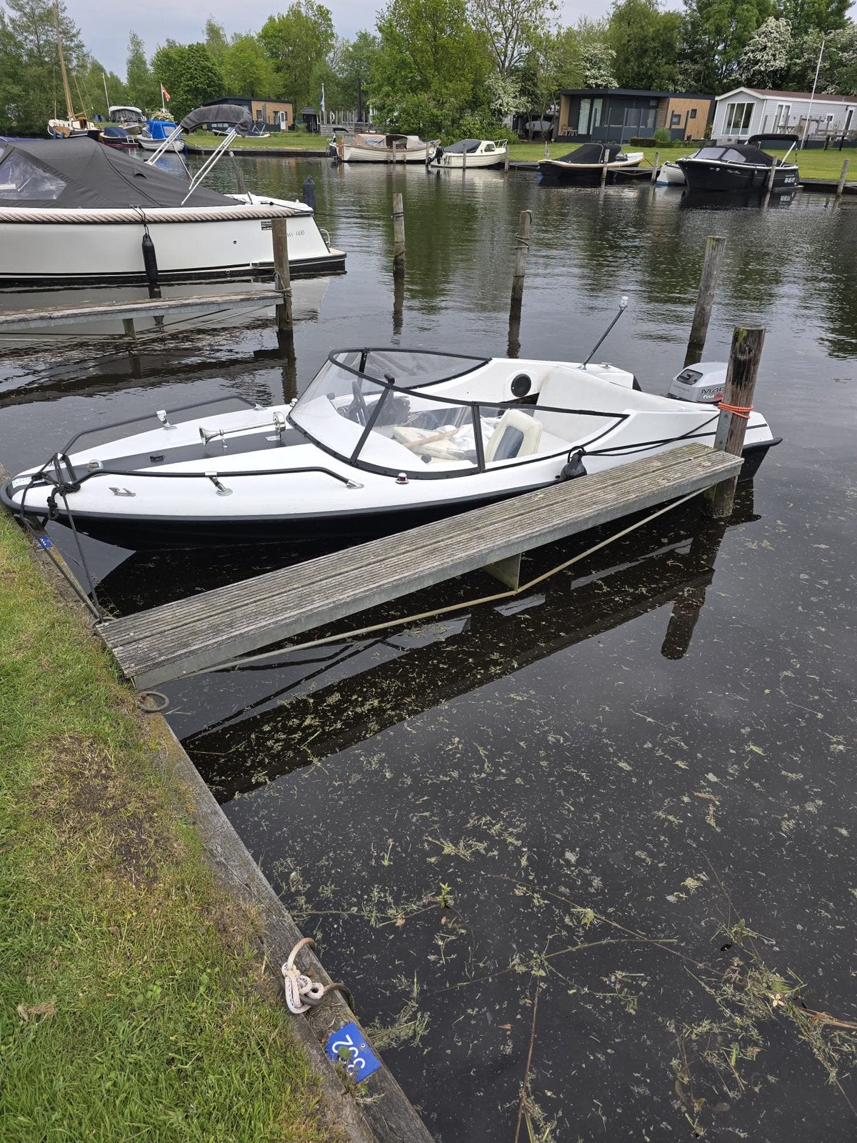 Sportieve speedboot met 15 pk buitenboordmotor, Ophalen, Gebruikt, Minder dan 70 pk, Buitenboordmotor