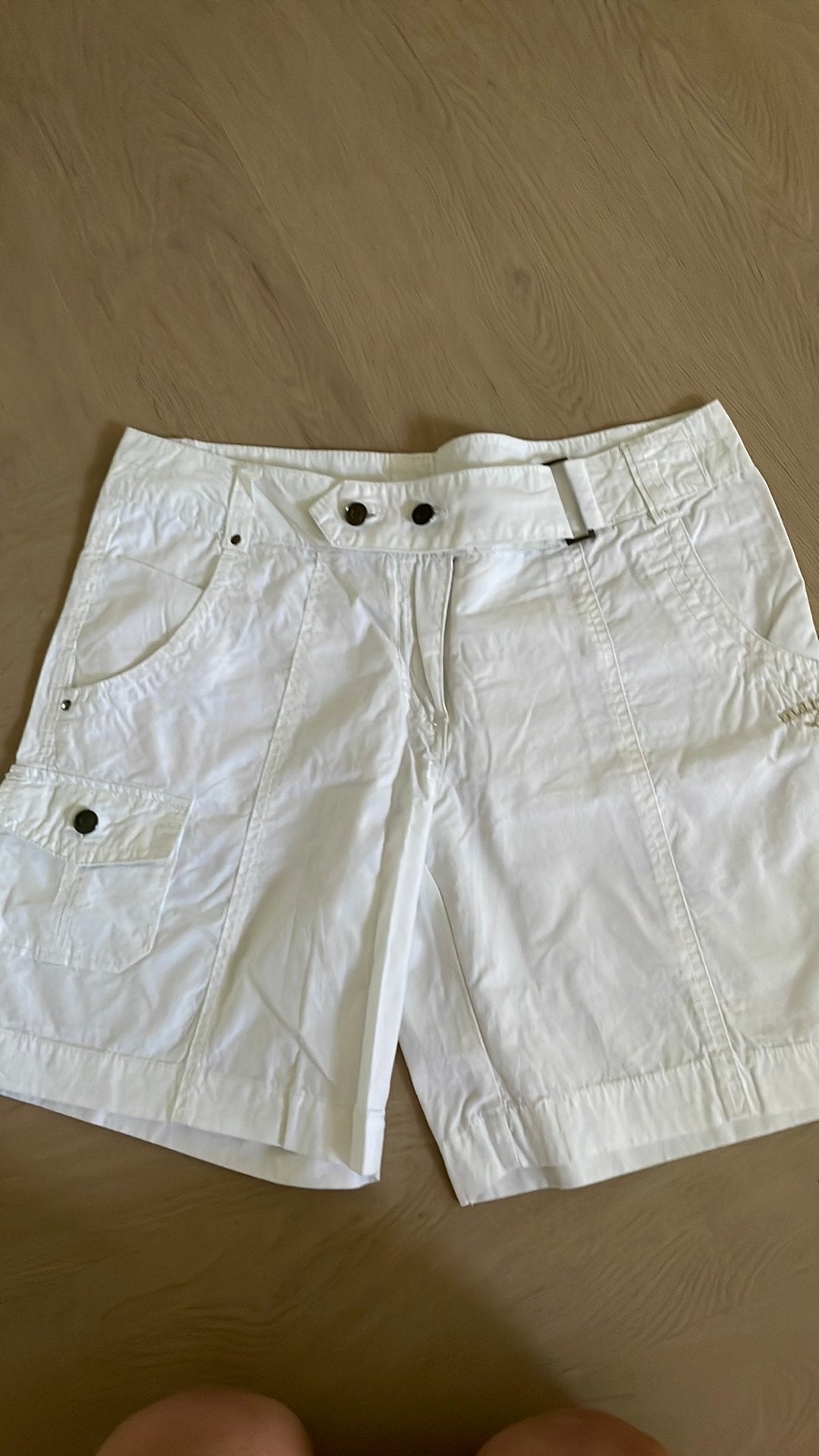 Nieuwe witte bermuda mt 38, Maat 38/40 (M), Kort, Wit, Nieuw