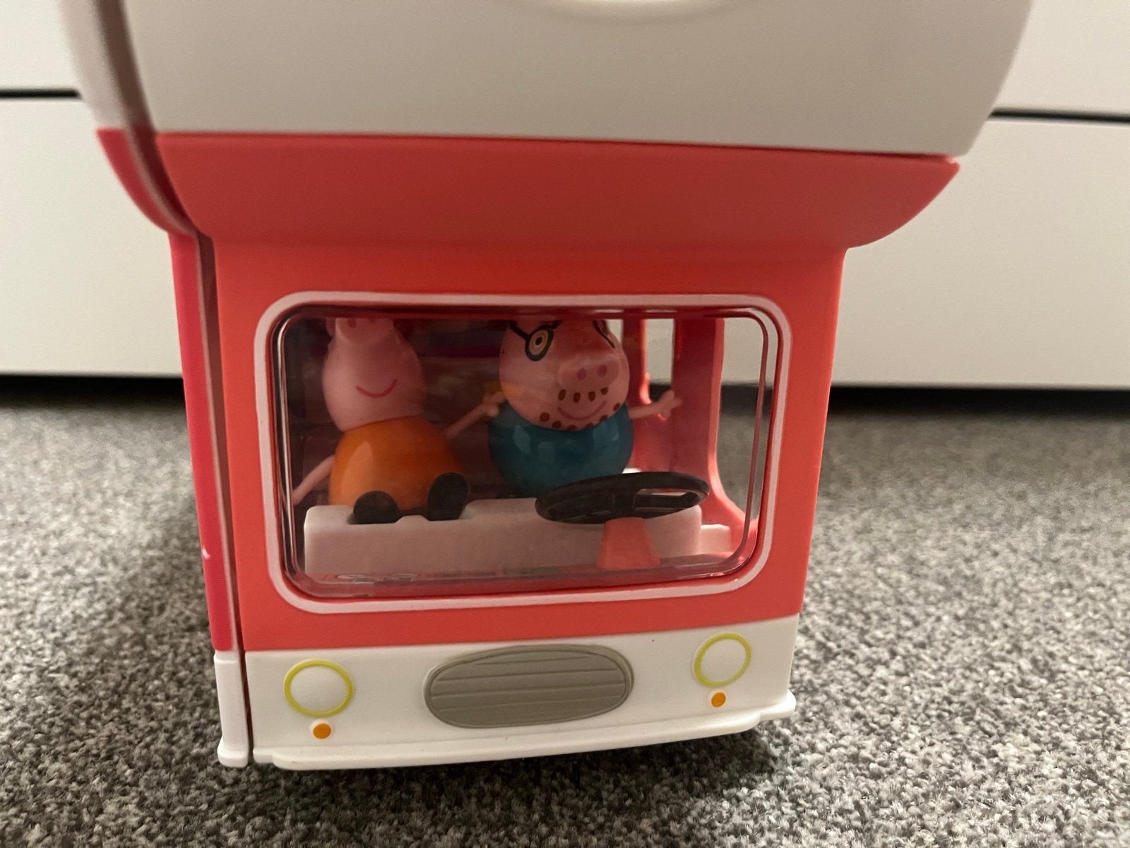 Peppa Pig Campervan Speelset met Figuren en Accessoires, Ophalen, Gebruikt, Jongen of Meisje