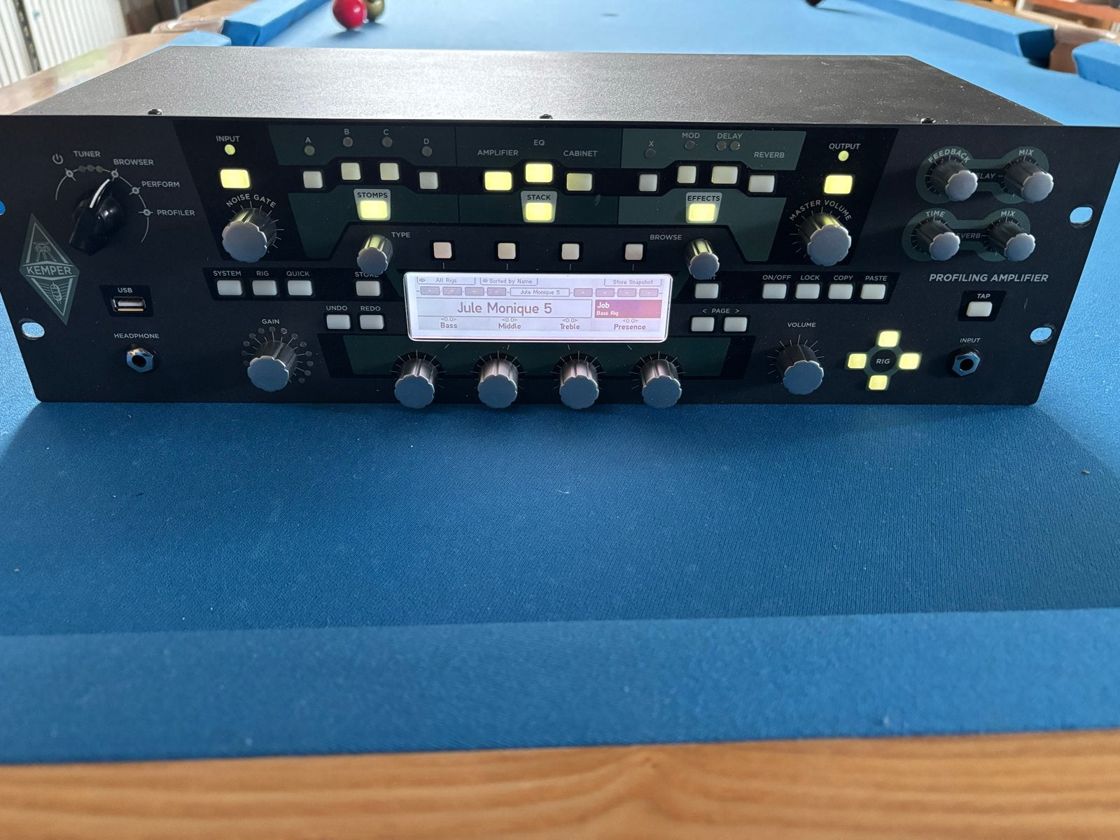 Kemper Profiling Amplifier Power Rack, Ophalen, Zo goed als nieuw, Gitaar, 100 watt of meer