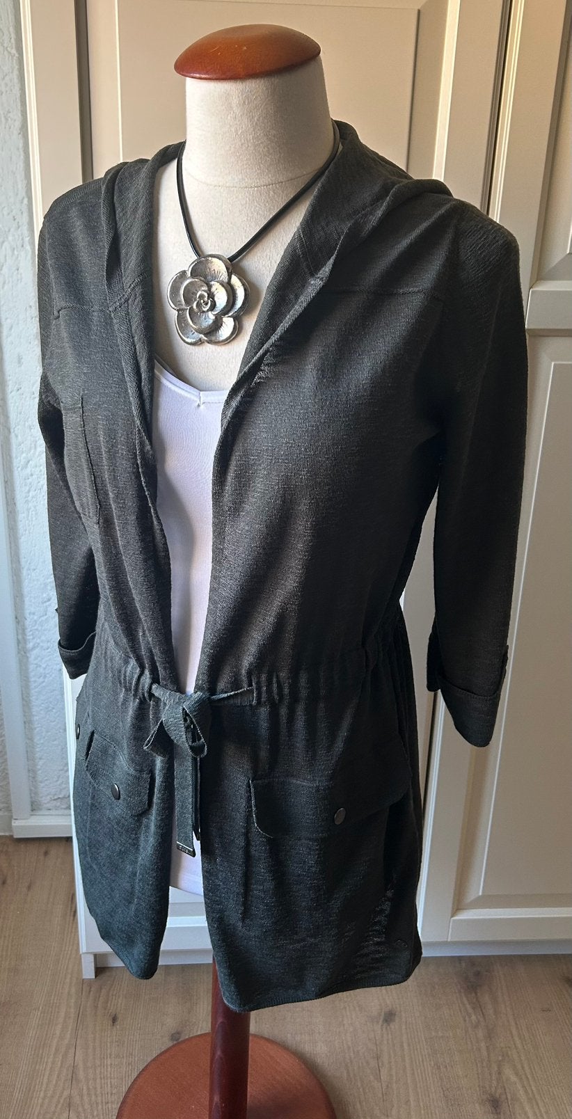 Monari dames vest maat 40 kleur donker groen Nieuw, Ophalen of Verzenden, Nieuw, Maat 38/40 (M), Groen