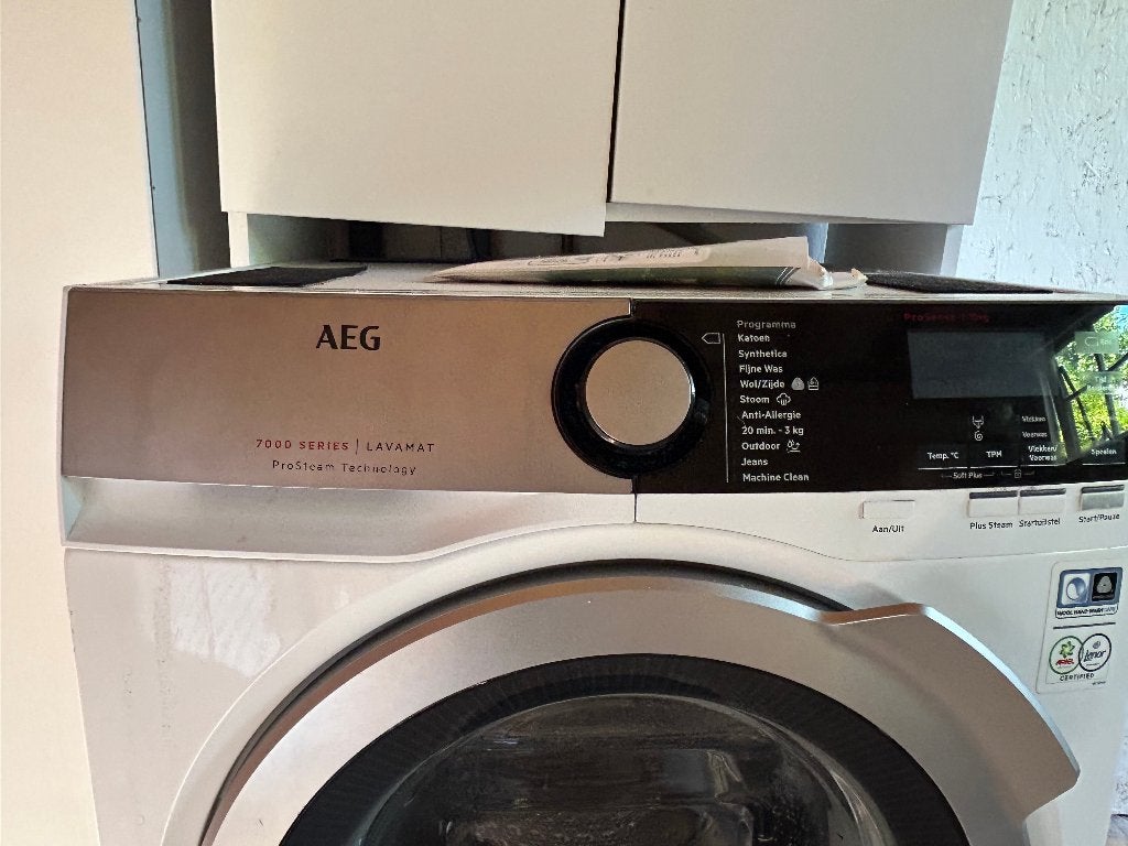 Wasmachine, Ophalen, Gebruikt, Voorlader, 85 tot 90 cm