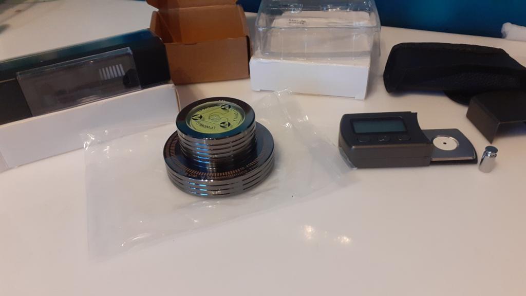 Accessoires platenspeler gewicht, weegschaal, platenborstel, Ophalen of Verzenden, Nieuw, Platenspeler-onderdeel, Overige merken