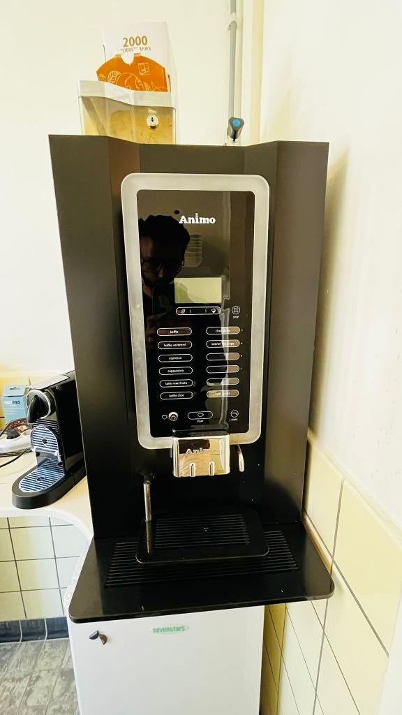 Animo Koffiemachine – Professioneel | Bonenmachine, Ophalen, 10 kopjes of meer, Koffiemachine, Koffiebonen