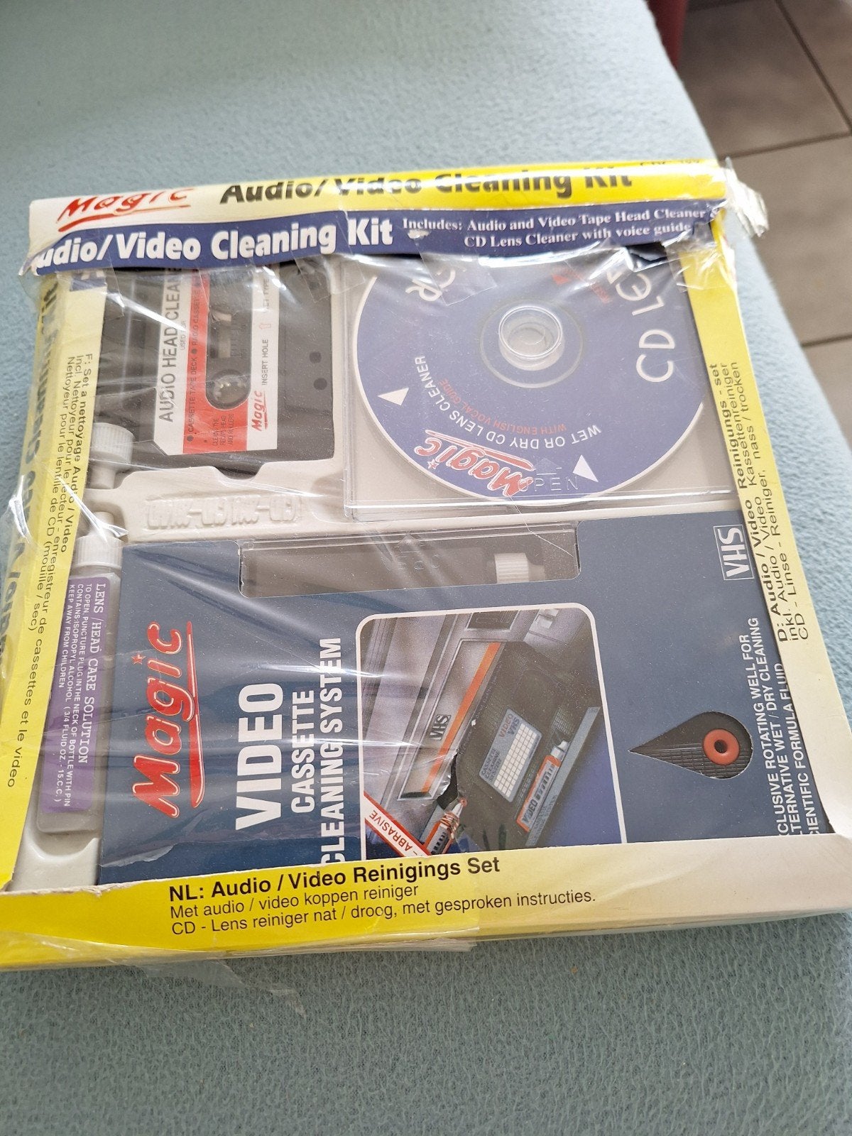 Magic Audio/Video Reinigingsset - Nieuw in verpakking, Ophalen of Verzenden, Nieuw