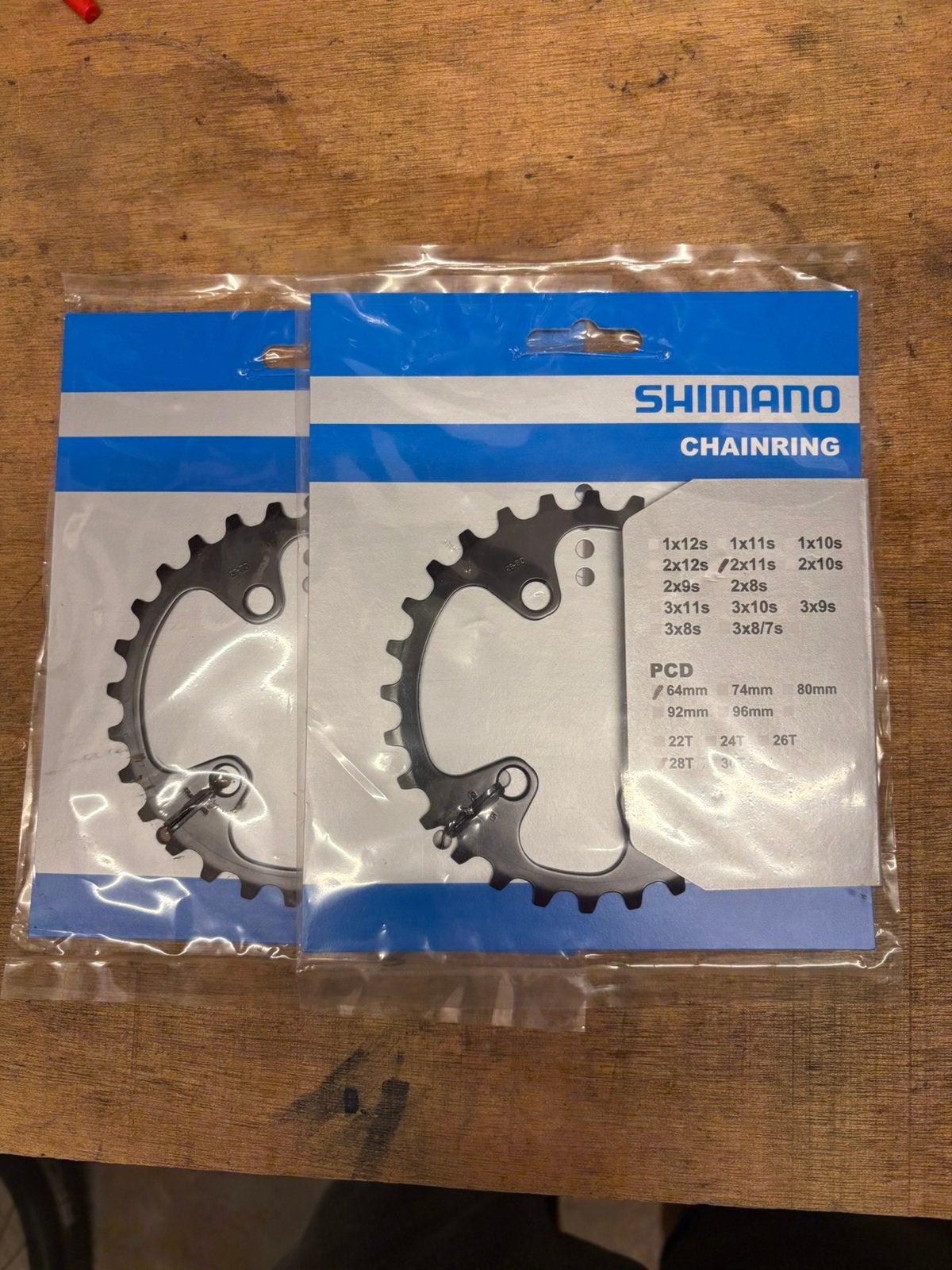 Shimano FC-M7000 SLX 28 tands 2x11 - 2 stuks, Ophalen of Verzenden, Nieuw