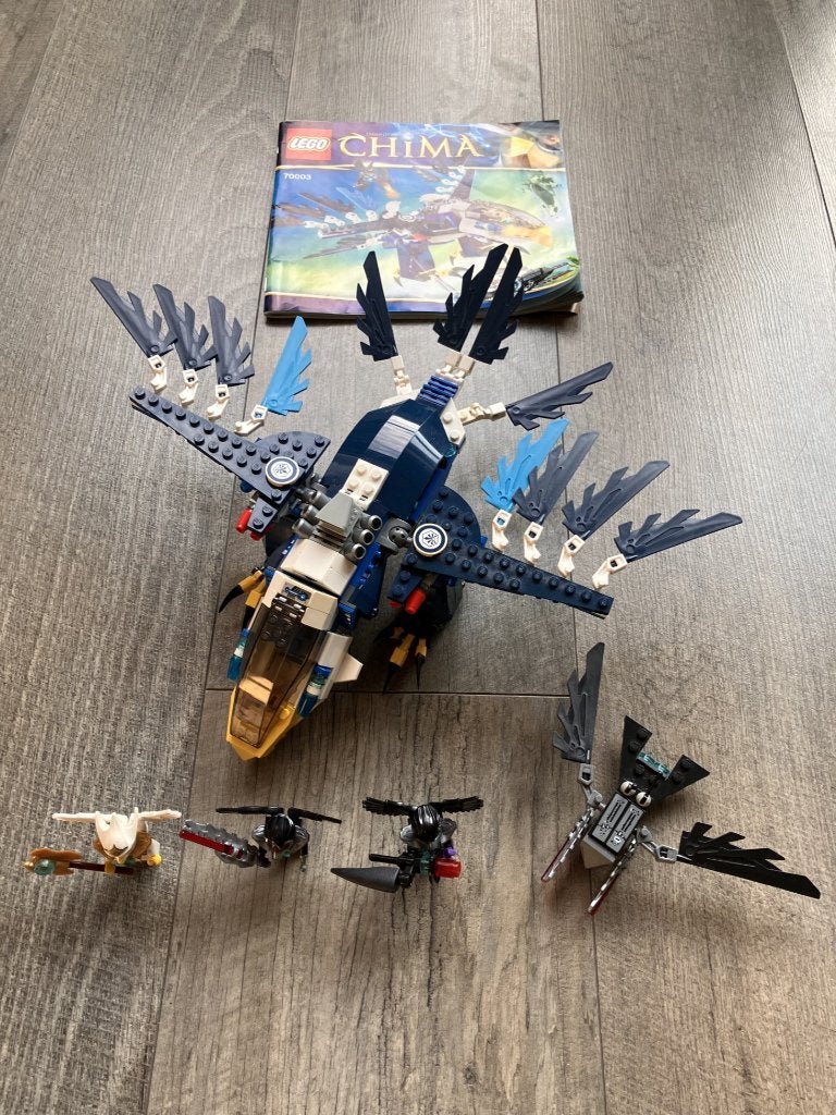 LEGO Chima Eris' Eagle Interceptor - 70003, Kinderen en Baby's, Speelgoed | Duplo en Lego, Overige thema's, Lego, Compleet, Ophalen of Verzenden