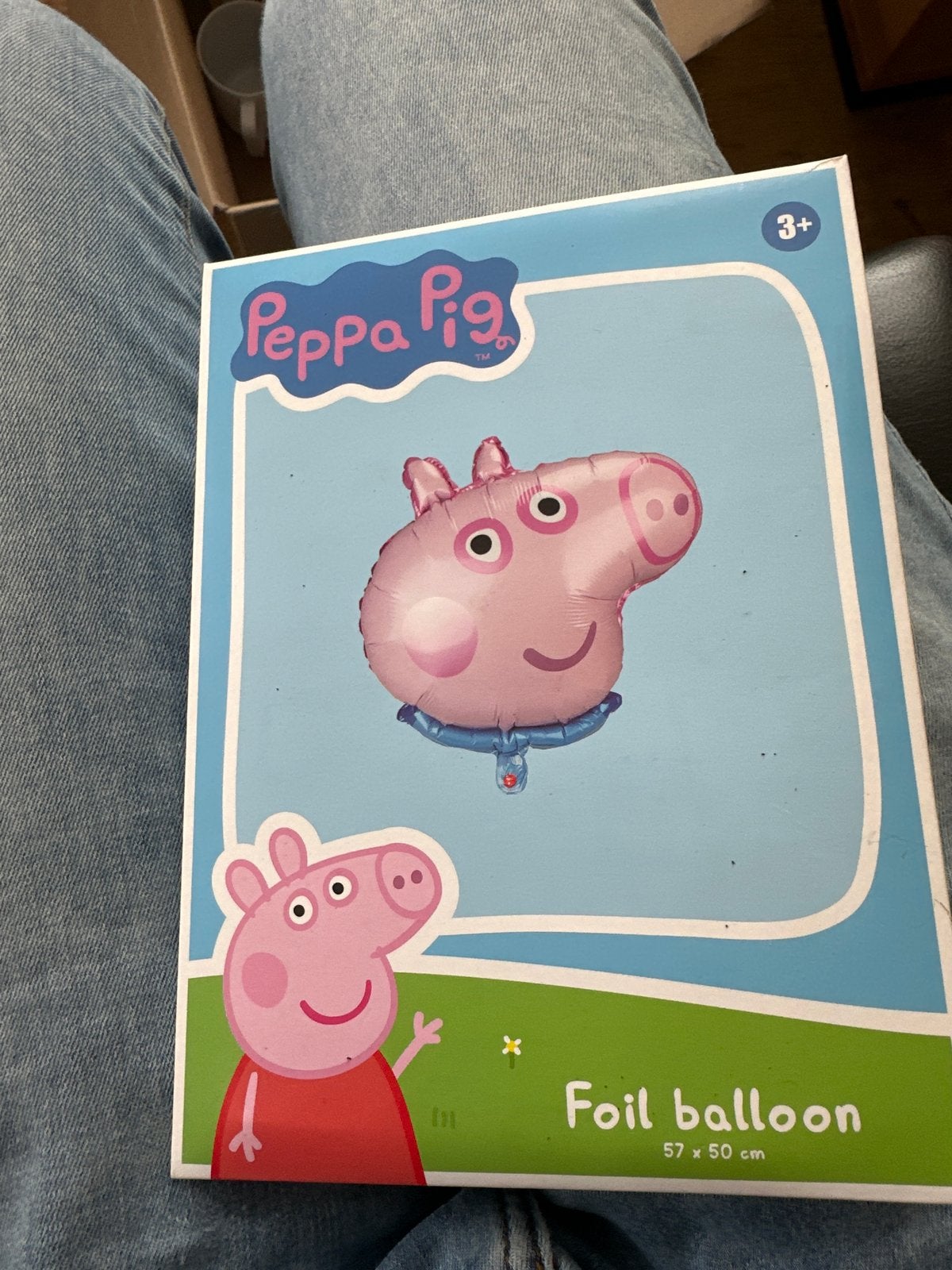 Peppa Pig Folieballon - Perfect voor kinderfeestjes!, Ophalen of Verzenden, Nieuw, Feestartikel, Verjaardag