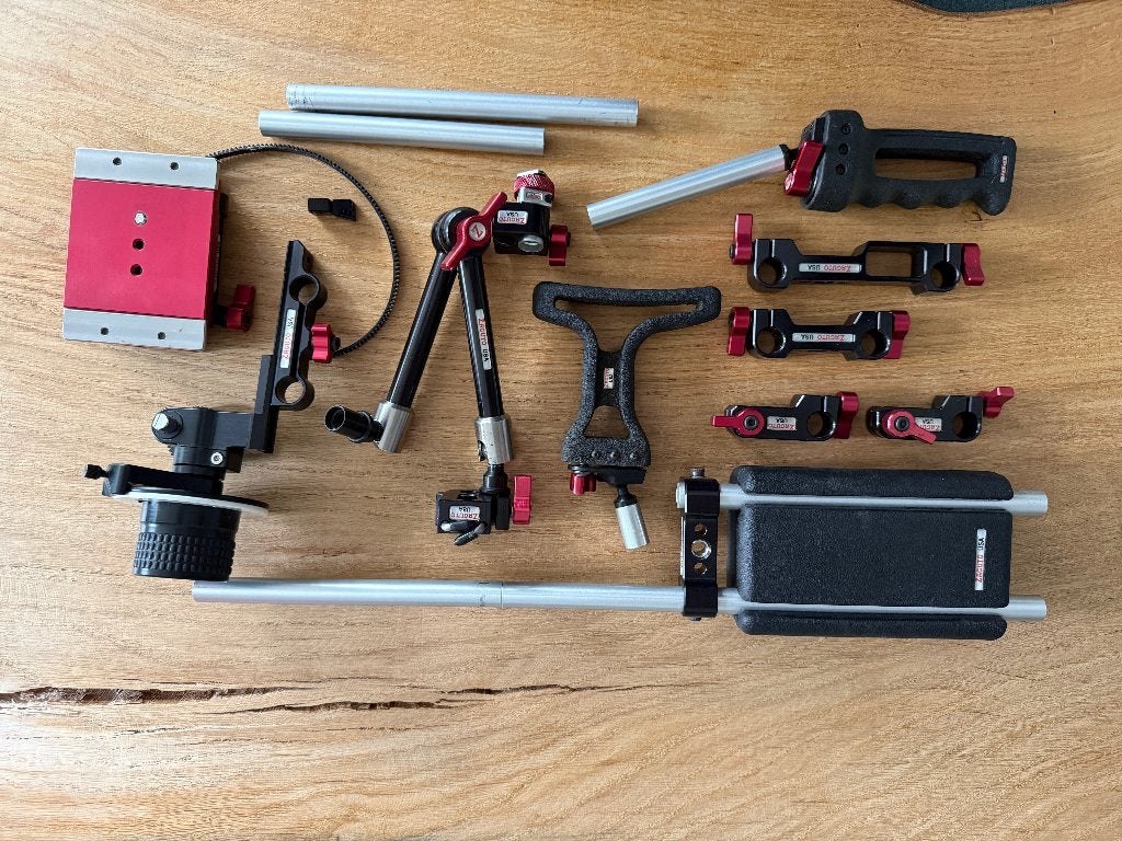 Zacuto diverse rig onderdelen, Audio, Tv en Foto, 125 cm of minder, Overige typen, Ophalen of Verzenden, Gebruikt