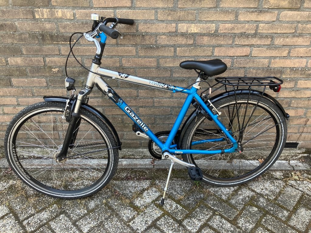 Fiets 26 inch, Fietsen en Brommers, Fietsen | Jongens, Gebruikt, Velgrem, Handrem, Gazelle