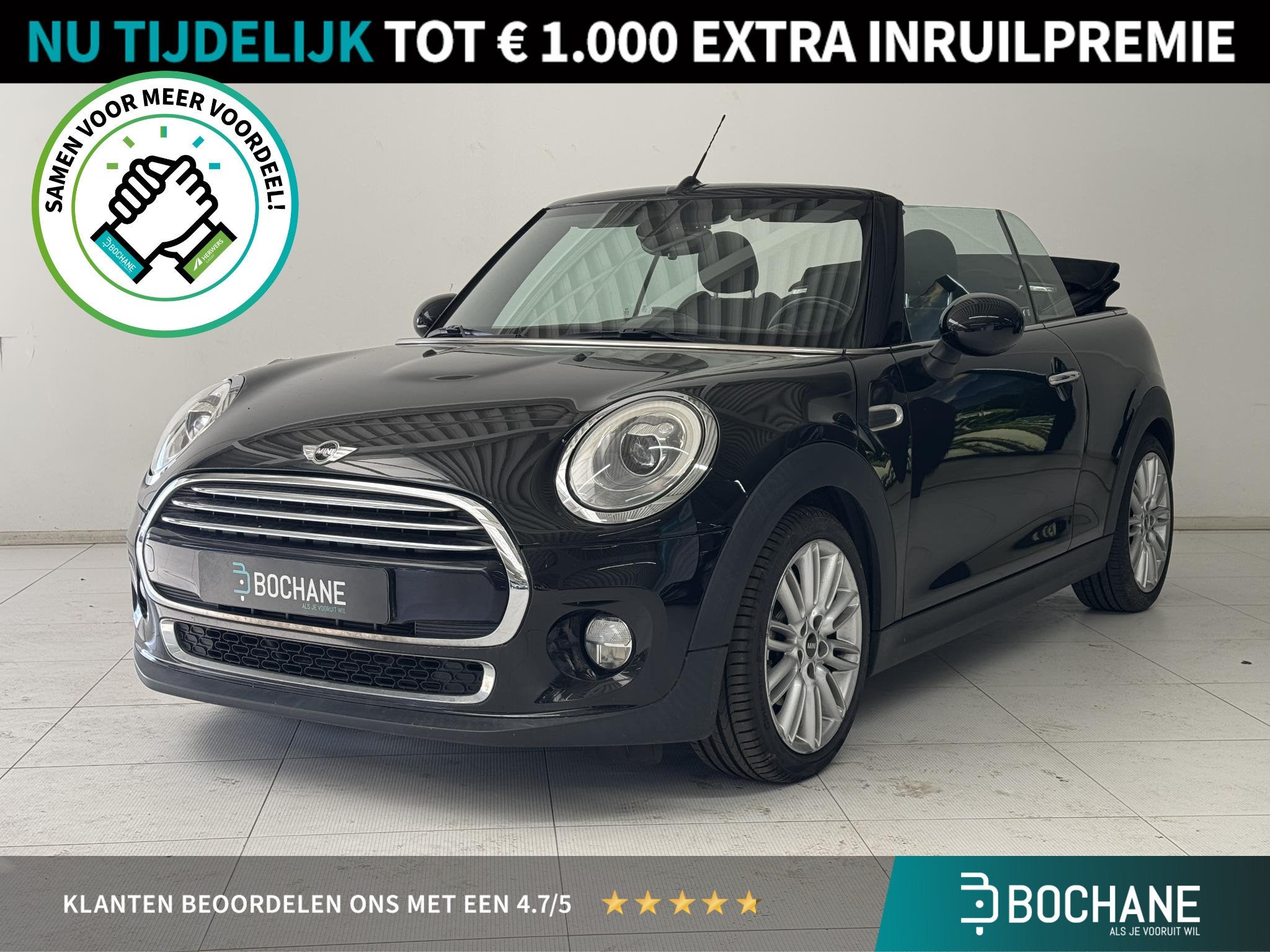 MINI Cabrio 1.5 Cooper Chili Serious Business | Navigatie |