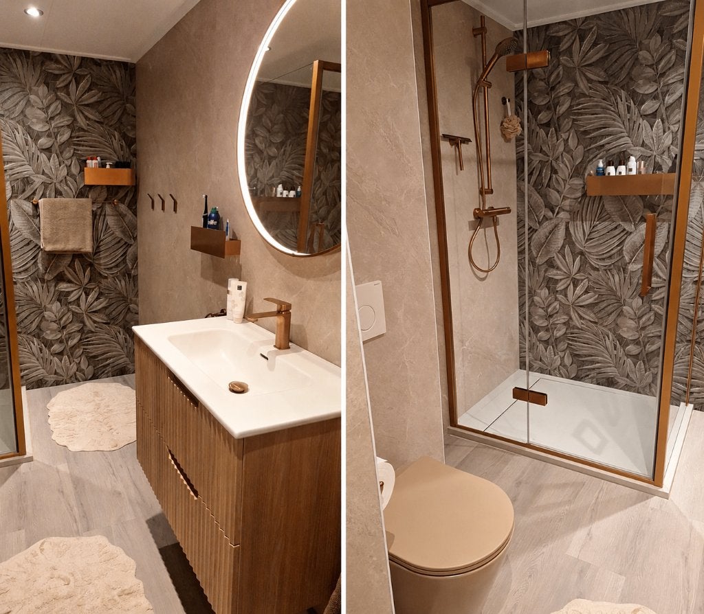 EXCLUSIEVE LUXE SPC WANDPANELEN 122  270 cm, Ophalen of Verzenden, Nieuw, Overige materialen, 20 tot 50 mm