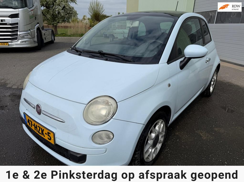 Fiat 500 1.4-16V Sport Elektrische open dal lm velgen 4 cil, Auto's, Fiat, Bedrijf, Te koop, ABS, Airbags, Airconditioning, Automatische klimaatregeling