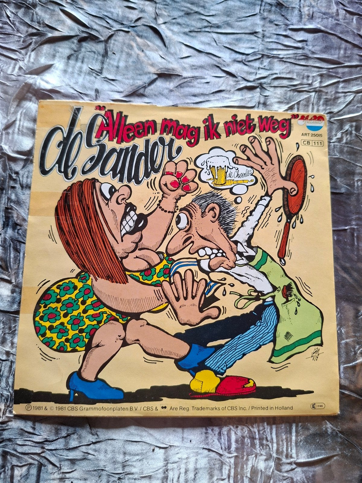 De Zangeres Zonder Naam - Alleen Mag Ik Niet Weg (LP), LP, Gebruikt, Ophalen of Verzenden, 12 inch