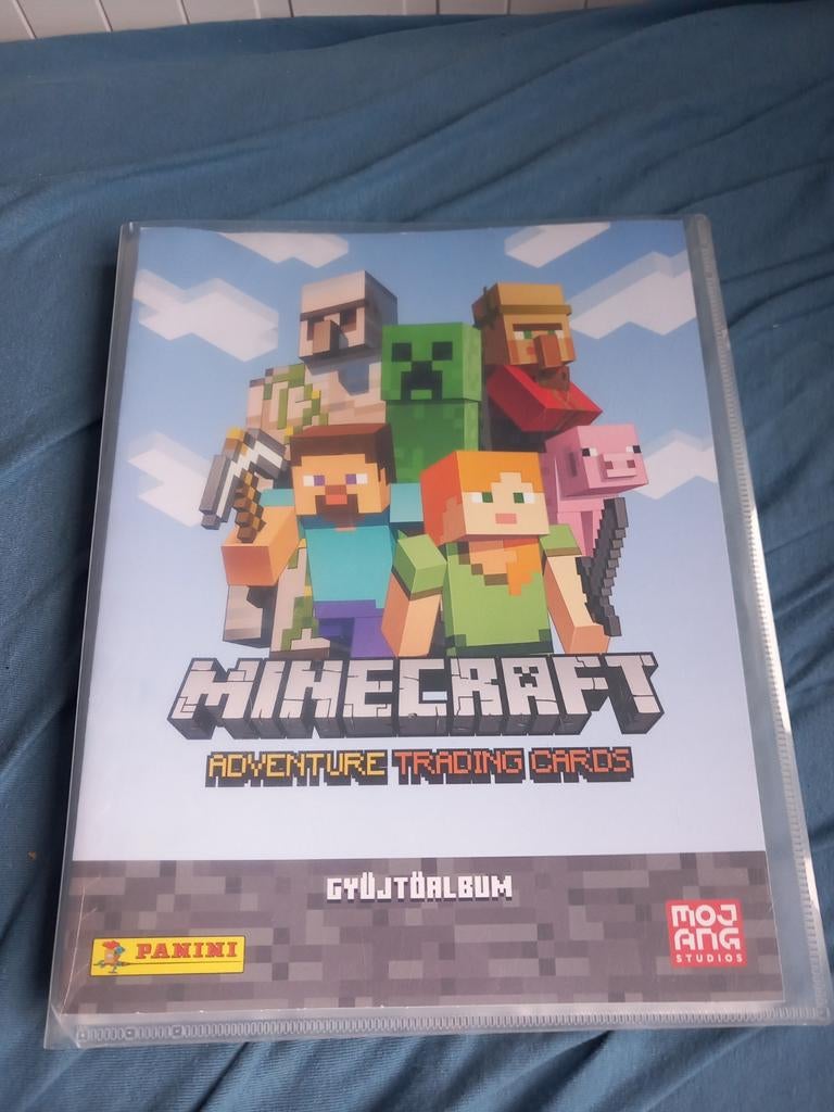 Minecraft trading kaarten album, met meer dan 100+ kaarten!, Ophalen of Verzenden