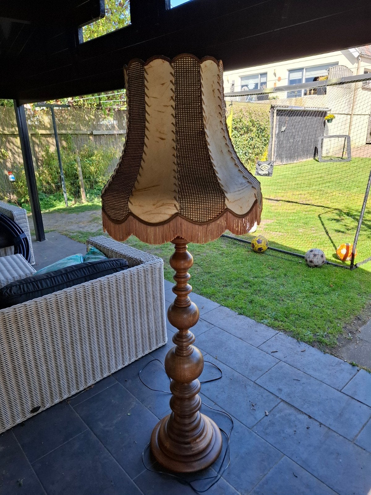 schemerlamp, Ophalen