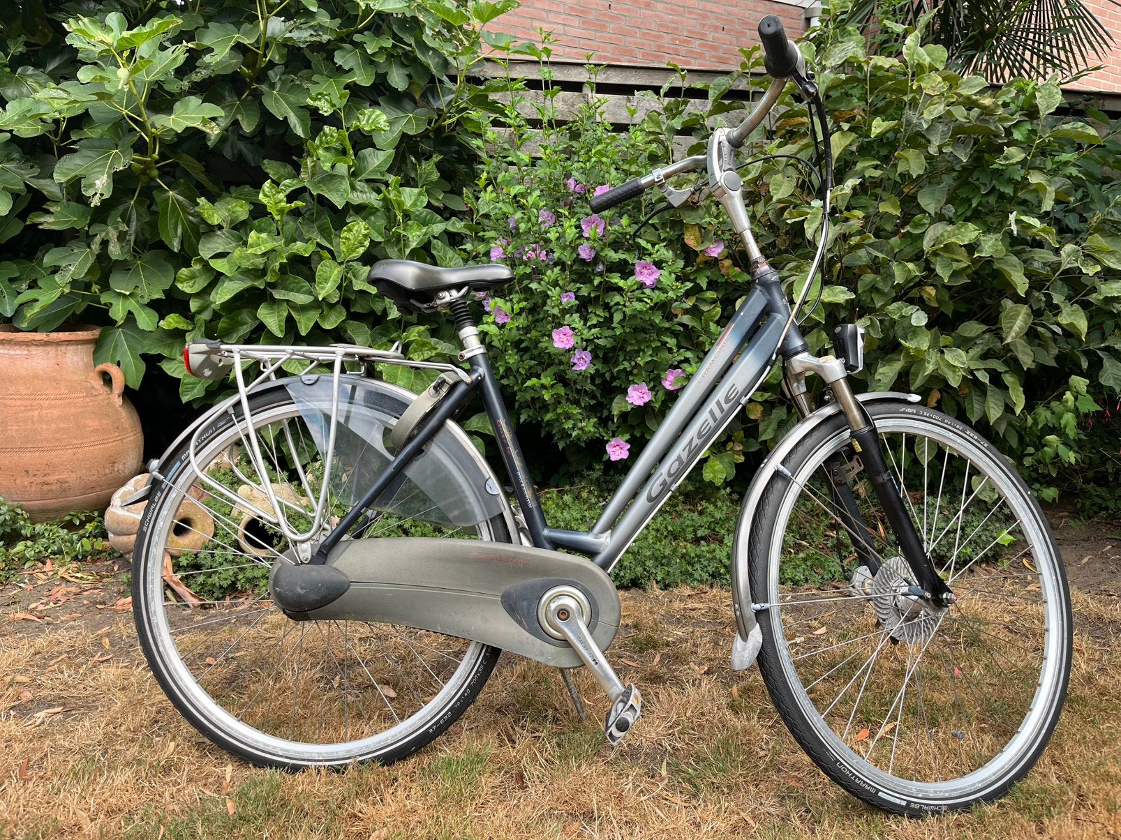 Gazelle chamonix damesfiets, Fietsen en Brommers, Fietsen | Dames | Damesfietsen, Ophalen, Gebruikt, 47 tot 50 cm, Versnellingen