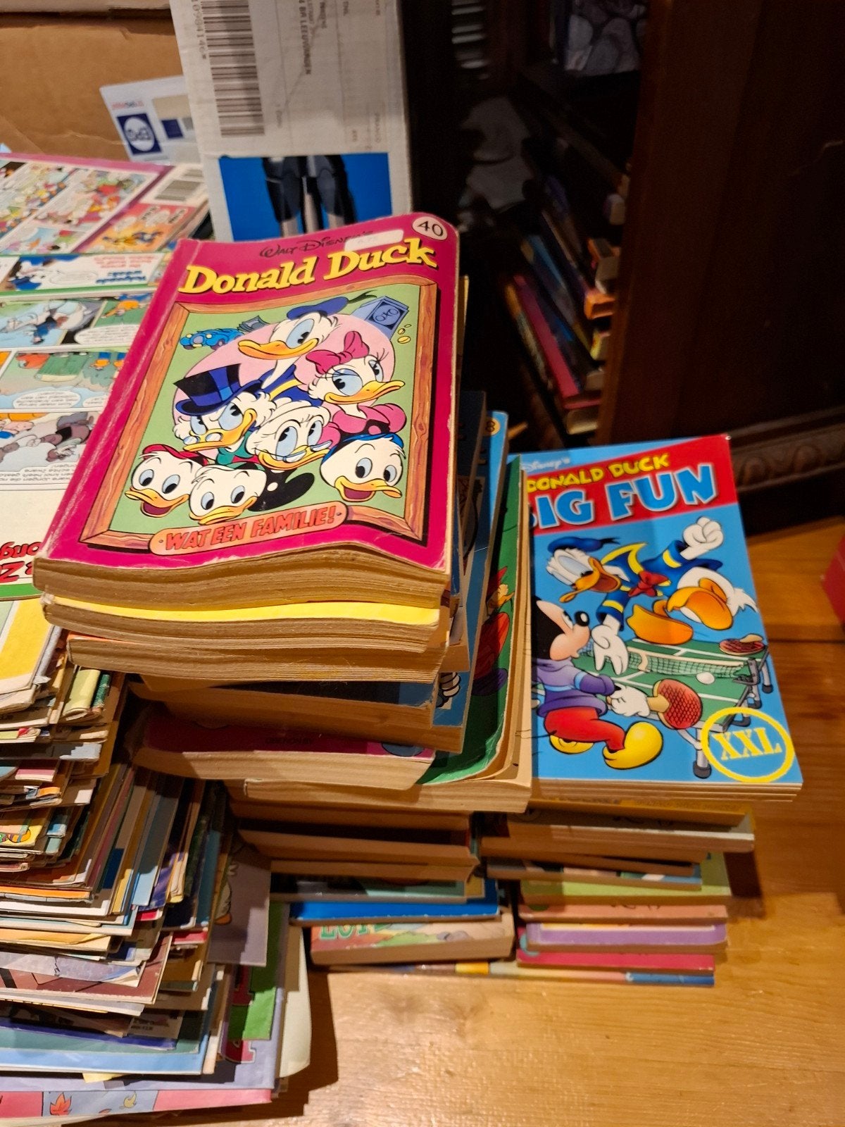 Grote collectie Donald Duck pockets en bladen, Meerdere stripboeken, Ophalen, Gelezen