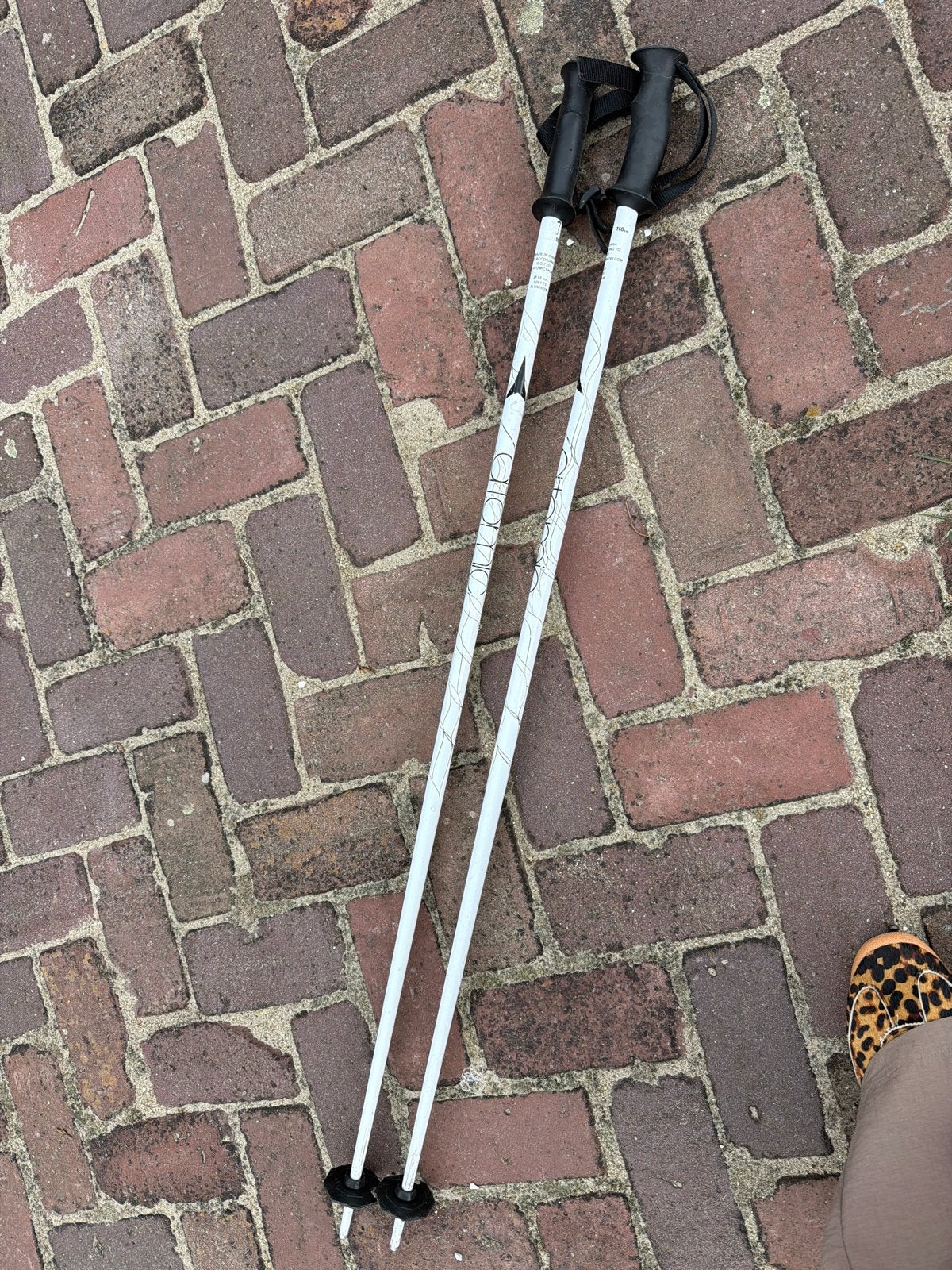 Fischer Race ski's met stokken - 110 cm, Ophalen, 100 tot 140 cm, Skiën, Ski's