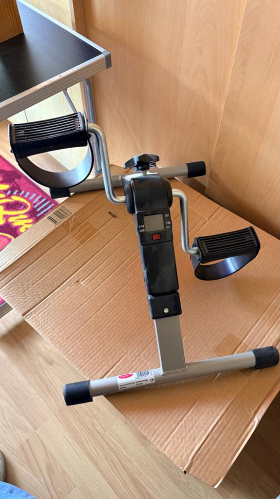 Deskshaper stoelfiets / pedaltrainer RFM digital, Ophalen, Gebruikt, Armen, Metaal