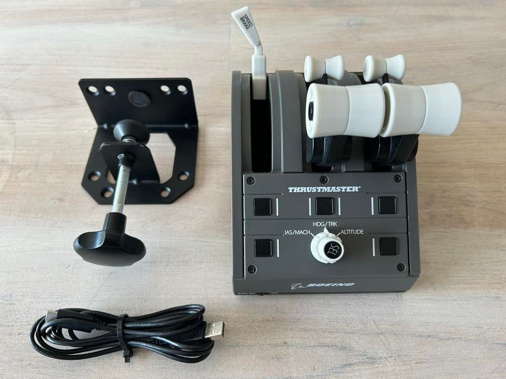 Thrustmaster Boeing Throttle, Ophalen of Verzenden, Zo goed als nieuw, Thrustmaster/Logitech