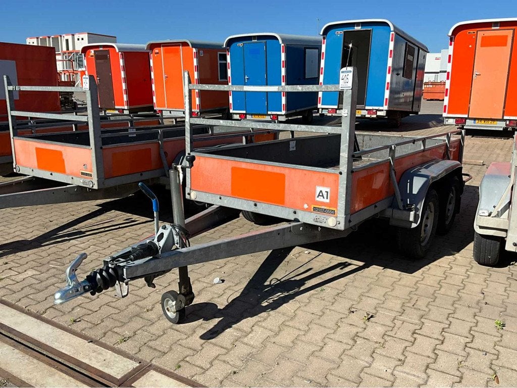 2018 Atec EB2 2-2 Dubbelas aanhangwagen, Gebruikt