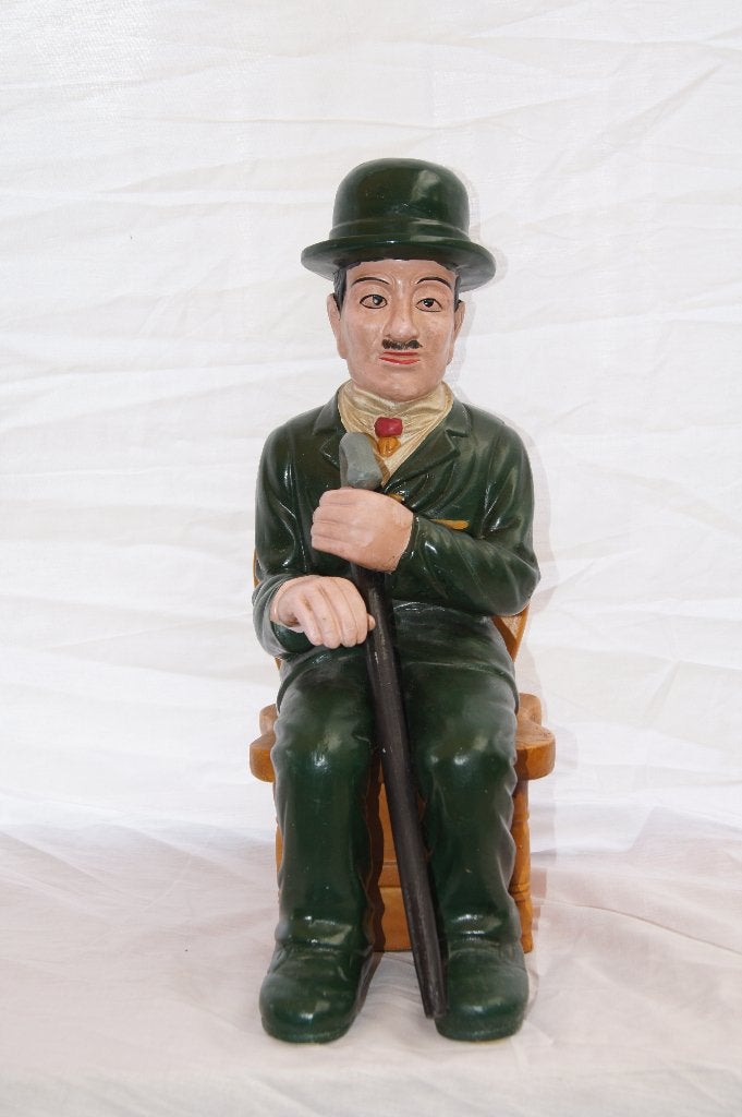 Charlie Chaplin / Duitse politie man, Ophalen of Verzenden, Overige materialen, Beeld