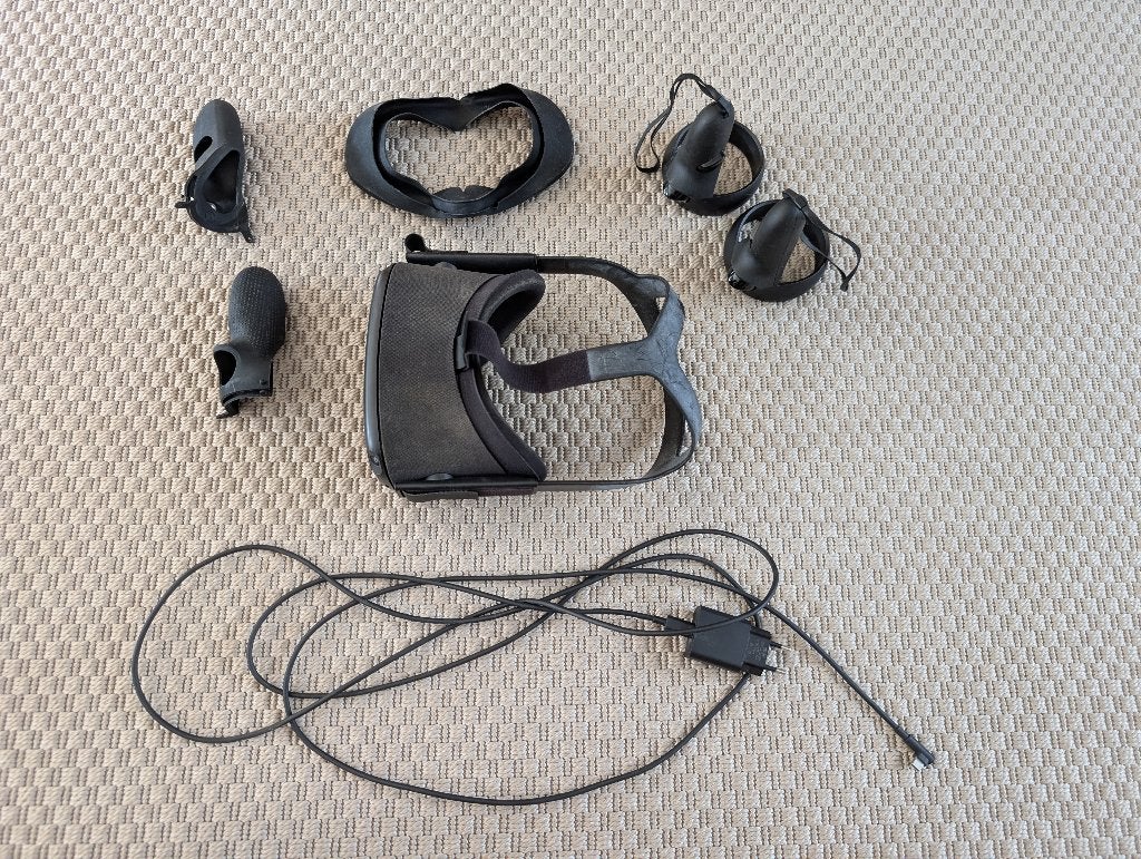 Oculus quest 1, Spelcomputers en Games, Virtual Reality, Ophalen of Verzenden, Gebruikt, Pc
