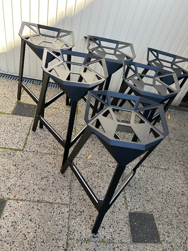 12 Magis One kruk krukken stool barkruk, 5 krukken of meer, 60 tot 90 cm, Ophalen of Verzenden, Zo goed als nieuw
