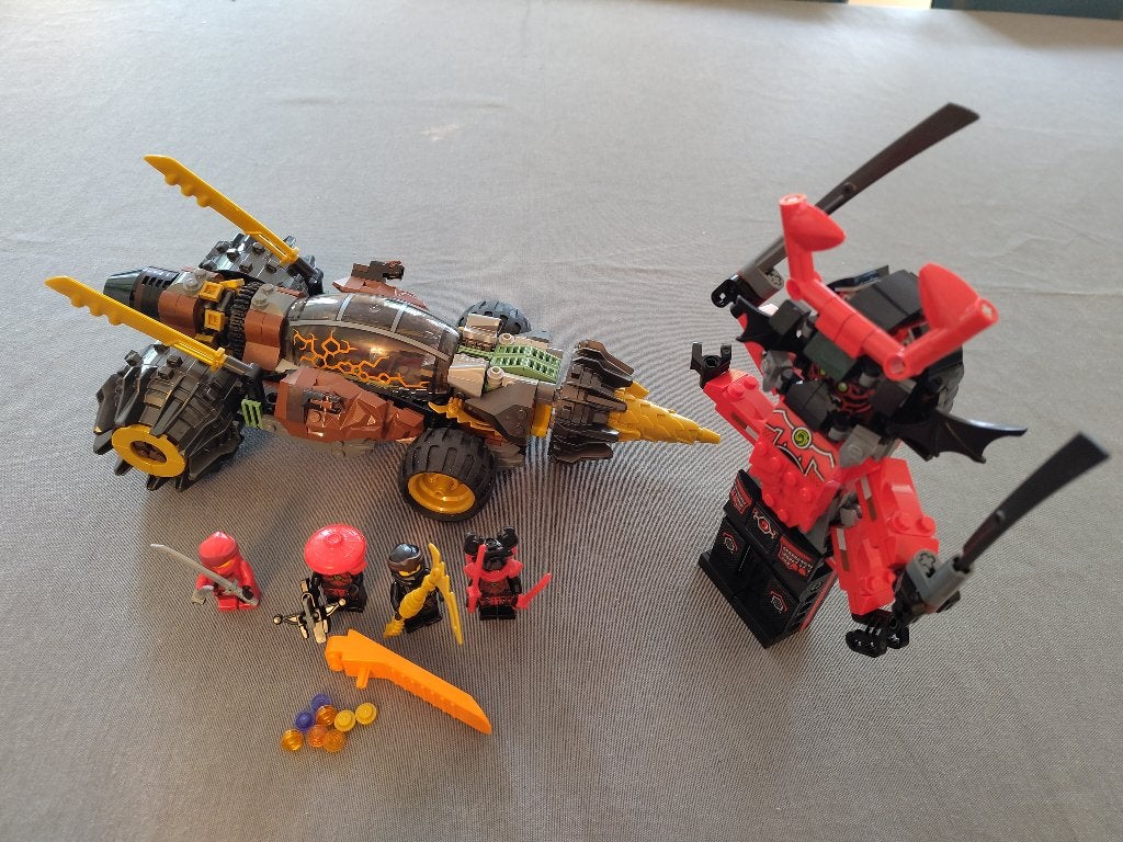 Lego Ninjago 70669 - Cole's grondboor