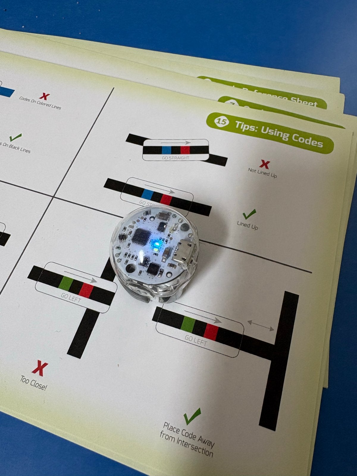 Ozobot Bit Starter Kit met extra stiften en opdrachten, Ophalen, Gebruikt, Elektronica