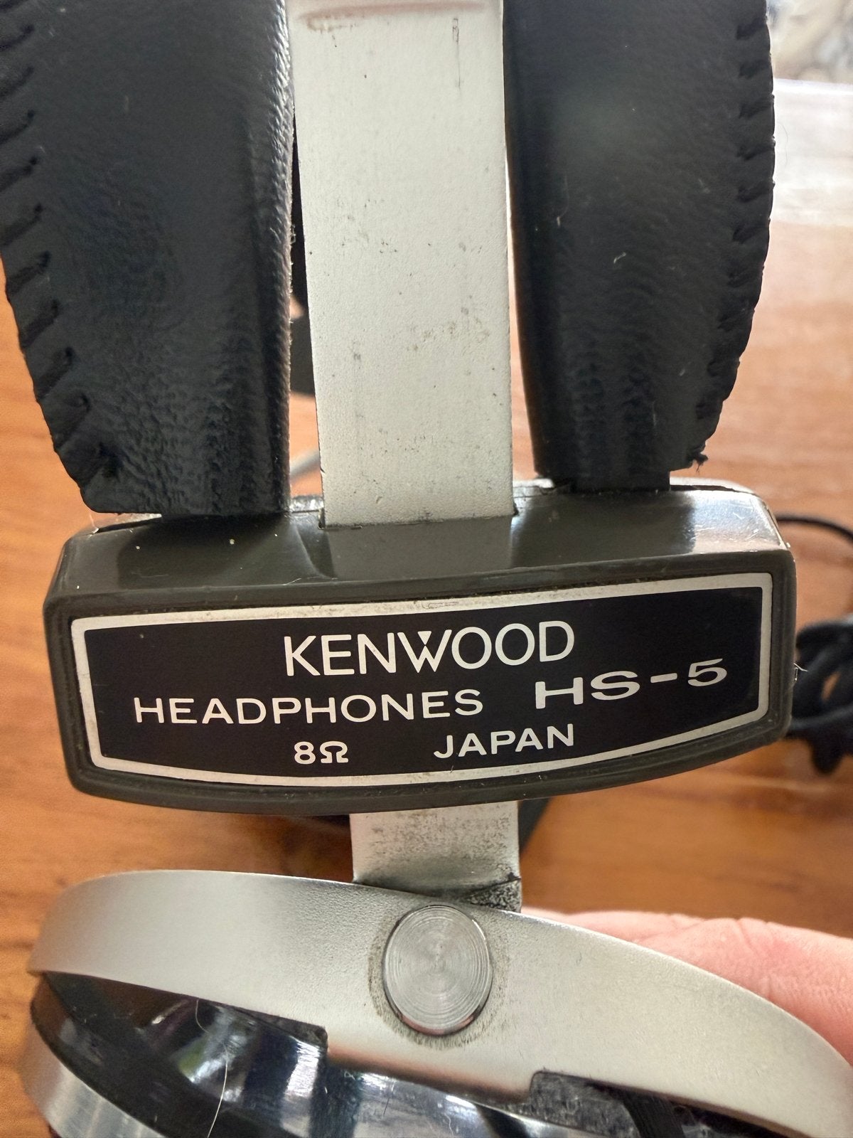 Vintage Kenwood HS-5 Hoofdtelefoon - Zeldzaam Model, Ophalen of Verzenden, Gebruikt