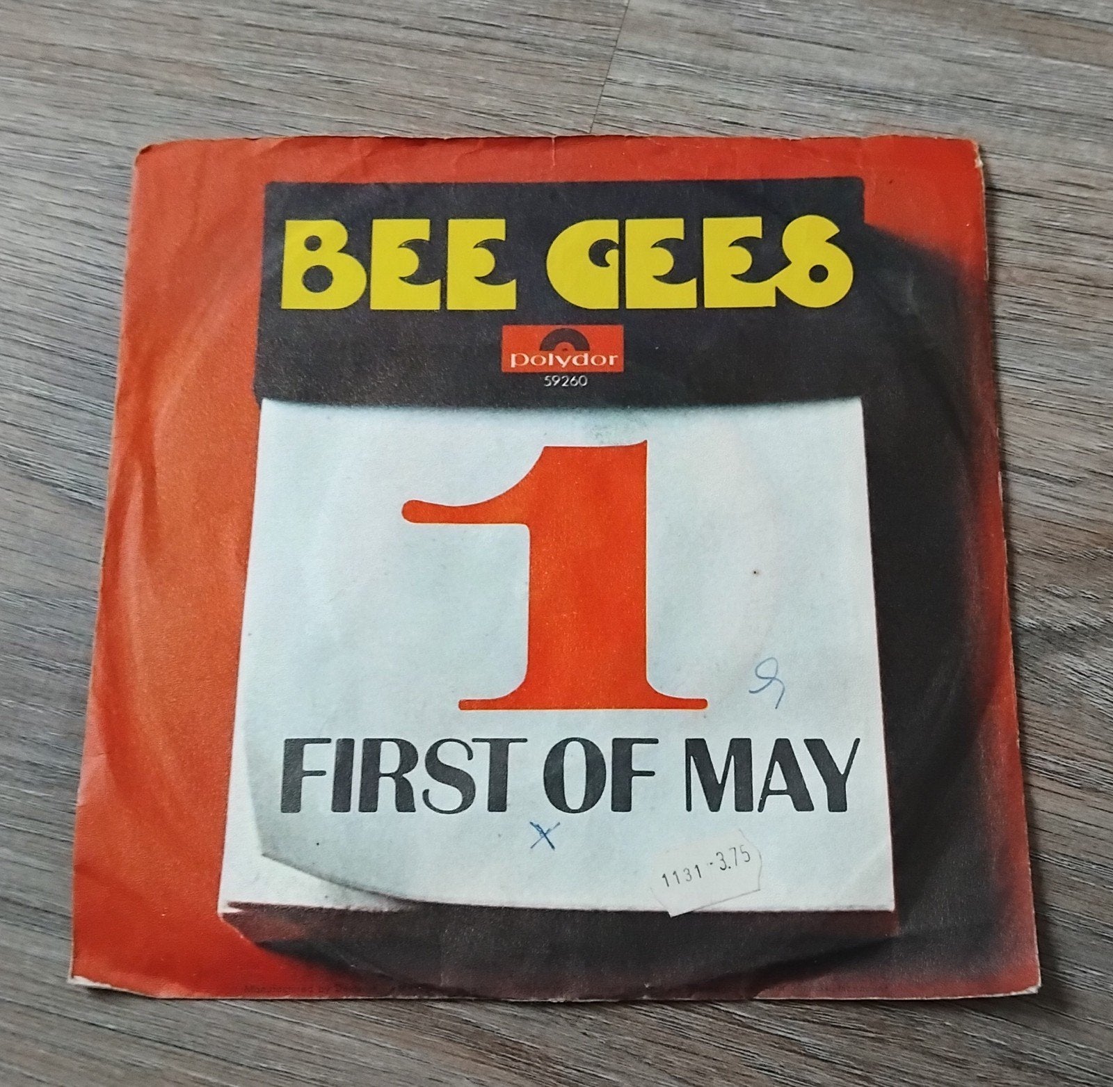 Bee Gees - First of May (Single, 7 inch), Gebruikt, 7 inch, Ophalen of Verzenden, EP