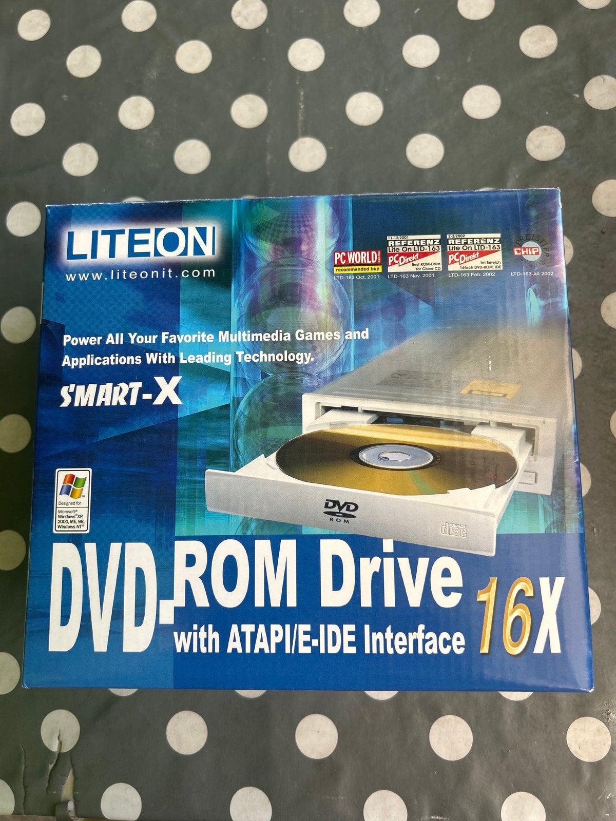 Lite-On DVD-ROM Drive 16X met ATAPI/E-IDE Interface, Intern, Nieuw, Ophalen of Verzenden, Windows