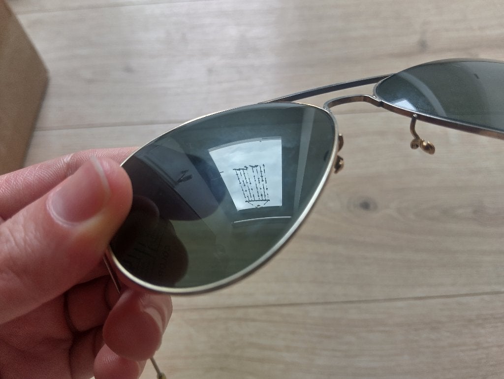 Ray Ban Bausch & Lomb 80's vintage, Gebruikt, Zonnebril, Overige kleuren, Verzenden