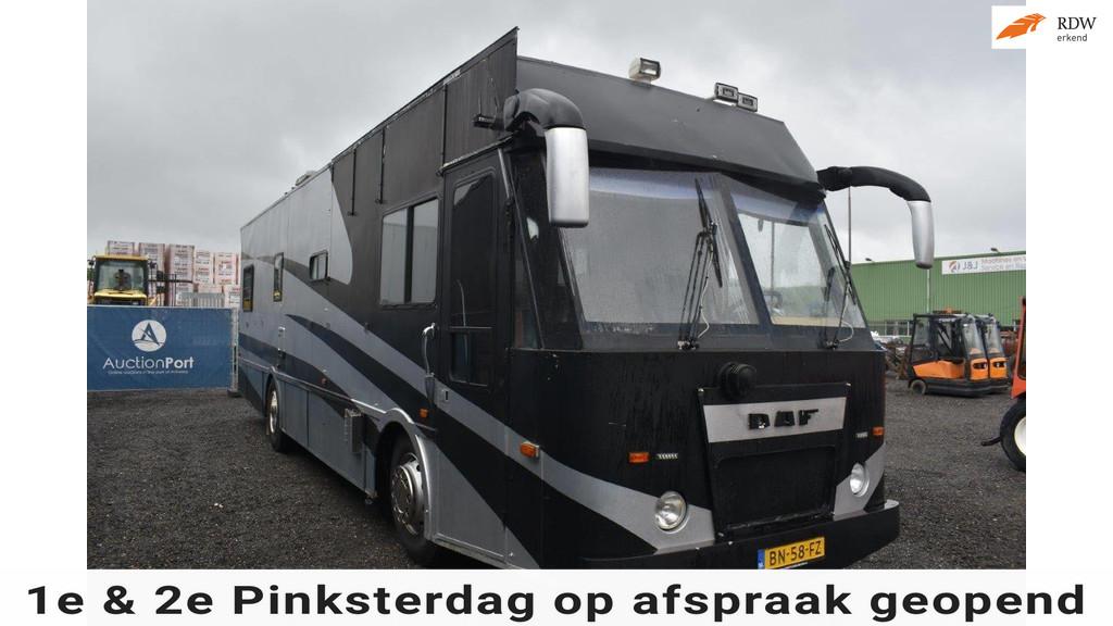 DAF MB 200 DKTL 500 ...APK BELASTINGVRIJ...ONE OF A KIND Bus, Overige merken, Buscamper of Camperbus, Half-automaat, Info@sweetcarolinecars.nl