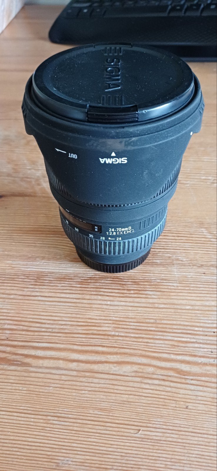 Sigma 24-70mm f/2.8 EX DG Macro Lens, Audio, Tv en Foto, Fotografie | Lenzen en Objectieven, Gebruikt, Sigma, Macrofunctie, Ophalen of Verzenden
