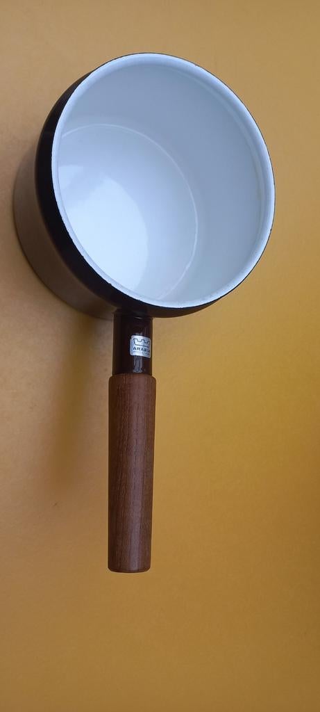Arabia vintage steelpan in nieuwstaat 1,5 liter, Kookpan of Snelkookpan, Overige materialen, Ophalen of Verzenden, Zo goed als nieuw